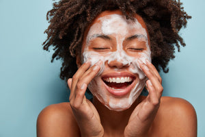 Morning and evening skincare routines for different skin types