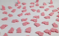 50 Mini Pink Kitty Soaps - One-Use Handmade Soaps