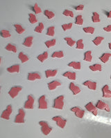 50 Mini Pink Kitty Soaps - One-Use Handmade Soaps