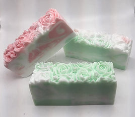 Crisp Apple Rose Loaf Soap