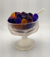 Handmade Soap Dish of Berries