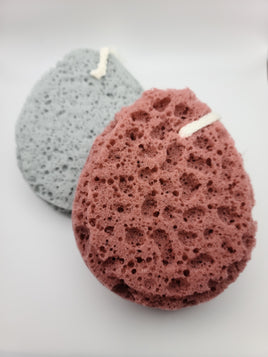 Exfoliating Sponge - Loofah Sponge for Bath & Shower with Two Textures