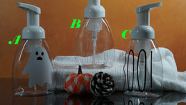 Halloween Handmade Soap Dispensers Filled with Your Choice of Scented Handmade Foaming Hand Wash