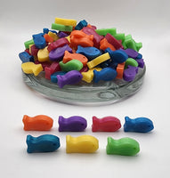 40 Multi-Color Miniature Fish Soaps - Pride Soap