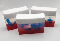 Red White & Stars Patriotic Soap - Limited Edition!