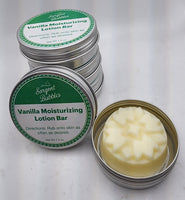 Vanilla Solid Lotion Bar