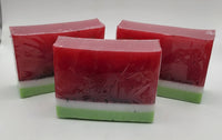 Juicy Watermelon Gift Set - Handmade Watermelon Lip Balm & Soap