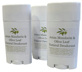 Asian Mandarin and Olive Leaf Deodorant