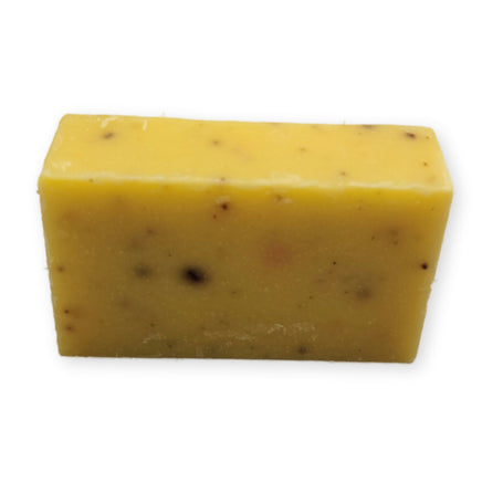 a yellow bar of soap