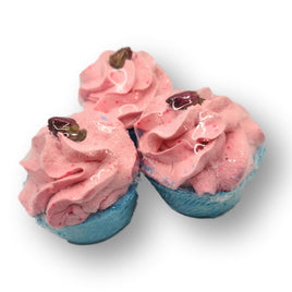 cupcake styled bath bombs