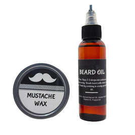 Mustache Wax and Beard Oil